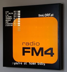 FM4 Sign at the Funkhaus
